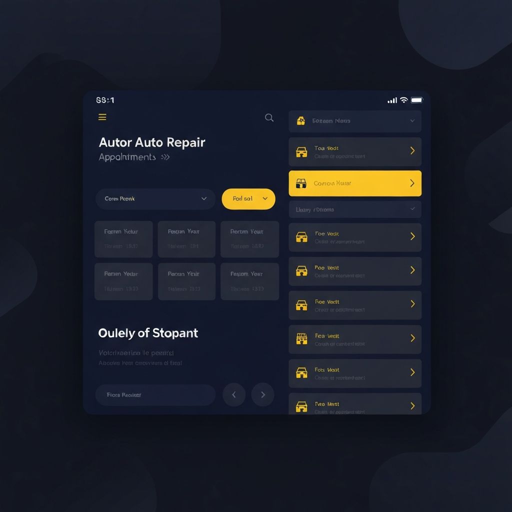 Auto Repair Platform