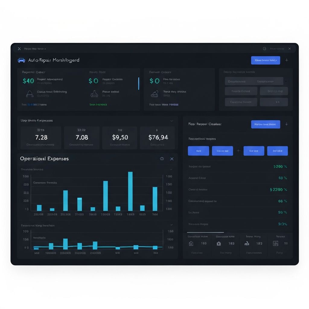 Auto Repair Dashboard